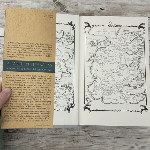 4/$25 Dance with Dragons by George R. R. Martin (2011, Hardcover) - Picture 4 of 7